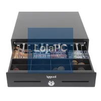 iggual Cajón Portamonedas IRON-XS 33cm 4+8 preto — imagem 1