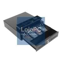 iggual Cajón Portamonedas IRON-XS 33cm 4+8 preto — imagem 3