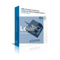 Aisens Leitor Cartões Inteligente DNI Preto — imagem 5