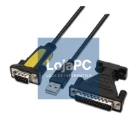 Nanocable Adaptador Usb a Serie DB9M/25H — imagem 2