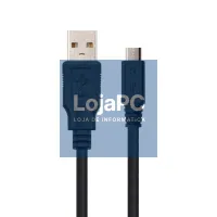 Nanocable Cabo USB 2.0 A/M Micro USB B/M 0,8 M — imagem 2