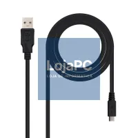 Nanocable Cabo USB 2.0 A/M Micro USB B/M 0,8 M — imagem 1