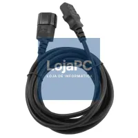 Gembird Cabo Alimentação CPU-Monitor VDE 3 Mts — imagem 3