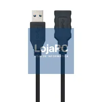 Nanocable Cabo USB 3.0 Tipo A/M-A/H Preto 1.0 m — imagem 2