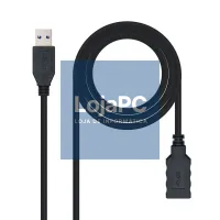 Nanocable Cabo USB 3.0 Tipo A/M-A/H Preto 3.0 m — imagem 1