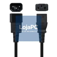 Nanocable Cabo Alimentação CPU, C13/H-C14/M, 3.M — imagem 2