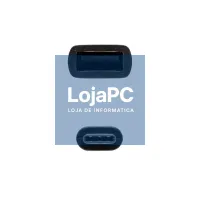 Nanocable Cabo USB 2.0 3A, USB-C/M-A/F, 15cm — imagem 3