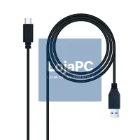 Nanocable Cabo USB 3.1 Gen2 USB-C/M-A/M 1,5 M — imagem 1