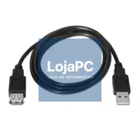 Aisens Cabo USB 2.0 tipo A/M-A/H preto 3.0m — imagem 1