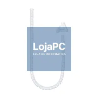 Nanocable Organizador cabos flex. 25mm 1 M Branco — imagem 1
