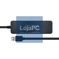 Aisens Hub USB 3.0 tipo A/M-4xtipo A/H preto 30cm — imagem 1