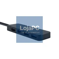 Aisens Hub USB 3.0 tipo A/M-4xtipo A/H preto 30cm — imagem 3