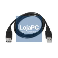 Aisens Cabo USB 2.0 Tipo A/M-A/H preto 1.8m — imagem 3