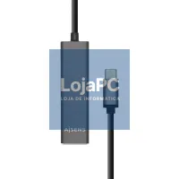 Aisens Hub USB 3.1 USB-C/M-4xTipo A/H cinzento, 15cm — imagem 1