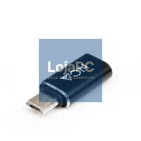 Nanocable Adaptador Micro USB/M a USB-C/H Alumínio — imagem 1