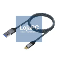 Aisens Cabo USB 3.1 Gen2 Alu 3A CM-AM Cinzento 2.0M — imagem 3