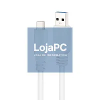 Nanocable Cabo USB 3.1 Gen2 USB-C/A 0,5 M Branco — imagem 3