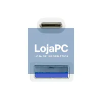 Nanocable Cabo USB 3.1 Gen2 USB-C/A 2 M Branco — imagem 3