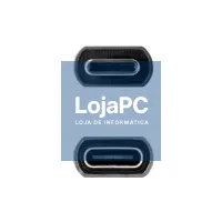 Nanocable Cabo USB 3.2 Gen2 USB-C M/H 0,5 M Preto — imagem 2