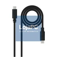 Nanocable Cabo USB2.0 3A USB-C/M-USB-C/M 1.5 M — imagem 1