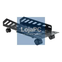Tooq Suporte para CPU de chão com rodas preto — imagem 1
