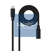 Nanocable Cabo USB 3.2 GEN2x2 100W C/M-H 1,5 m — imagem 1