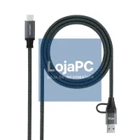 Nanocable Cabo USB3.2 100W USB-C+A/USB-C 2 M — imagem 1