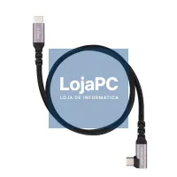 Nanocable Cabo USB-C 3.2 GEN2 Acodado 100W 1 M — imagem 2