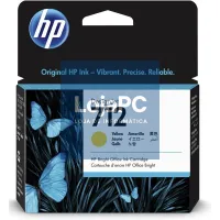 HP Tinteiro 712 Amarelo — imagem 1