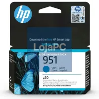 HP Tinteiro 951 Ciano — imagem 1
