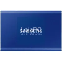 Samsung T7 SSD Externo 2TB NVMe USB 3.2 Azul — imagem 1