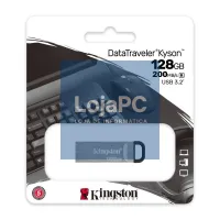 Kingston DataTraveler DTKN 128GB USB 3.2 Gen1 Plat — imagem 3