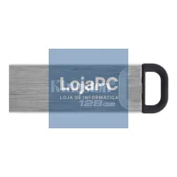 Kingston DataTraveler DTKN 128GB USB 3.2 Gen1 Plat — imagem 1