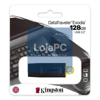 Kingston DataTraveler DTX 128GB USB 3.2 Gen1 Preto — imagem 5