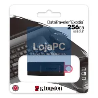 Kingston DataTraveler DTX 256GB USB 3.2 Gen1 Preto — imagem 2