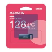 ADATA Lapiz USB UR340 128GB USB 3.2 Metal Black — imagem 3