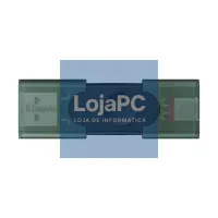 Kingston DataTraveler 128GB USB 3.2 Gen1 Duo Preto — imagem 1