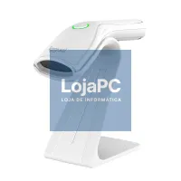 iggual Leitor código barras 2D USB botón branco — imagem 1
