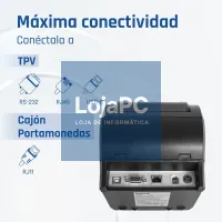 iggual Impressora Térmica TP8002 USB+RS232+Ethernet — imagem 3
