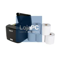 iggual Kit impressora térmica TP EASY 58 + 5 rollos — imagem 3