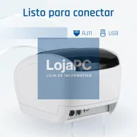 iggual Impressora térmica TP EASY 80W USB+RJ11 blan — imagem 5