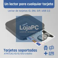 iggual Leitor DNI SIP cartões ID USB-A / tipo C — imagem 5