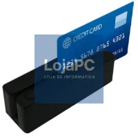 Posiberica Leitor Banda Magnética 3 Pistas Usb — imagem 1