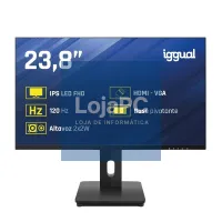 iggual Monitor 24" VGA HDMI 120Hz pivotante AA MM — imagem 1