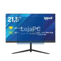 iggual Monitor 21,5" IPS 1ms FHD 120Hz VGA HDMI DP — imagem 1
