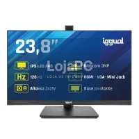 iggual Monitor 24" 120Hz 1ms HDMI VGA MM AA webcam — imagem 1