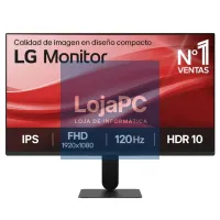 LG 24U411A-B monitor 23.8" FHD 120hz HDMI VGA — imagem 1