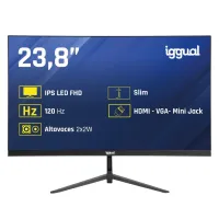 iggual Monitor 24" IPS 1ms FHD 120Hz VGA HDMI MM — imagem 1