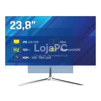 iggual Monitor 24" IPS 1ms FHD 120Hz MM branco — imagem 1