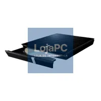 Asus DVD-RW SDRW-08D2S-U Slim Preta USB 13mm — imagem 2